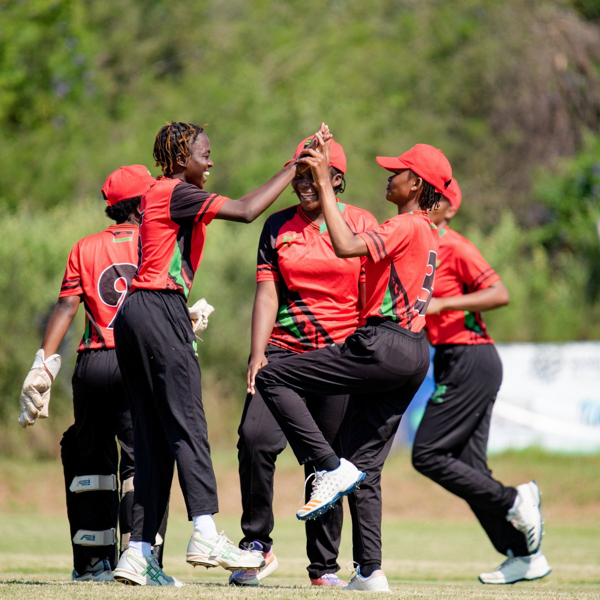 cricketmalawi's tweet image. 🇲🇼📸 MATCH DAY MOMENTS MALAWI vs LESOTHO

From the first ball to the final celebration, a performance full of energy, discipline, and teamwork 💪🔥
Clinical bowling ✔️
Confident batting ✔️
Unmatched team spirit ✔️

These are the moments that defined a dominant win for Malawi