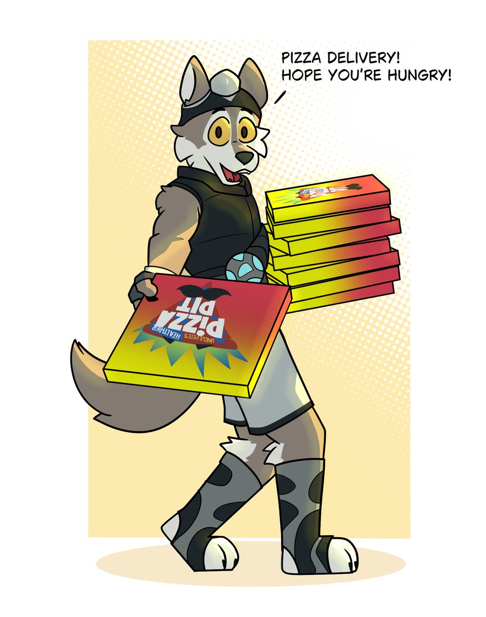 Alguien pidió pizza?🤔🐺
