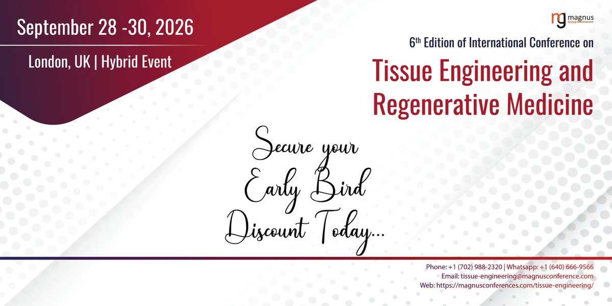 Tissue Engineering and Regenerative Medicine tweet media