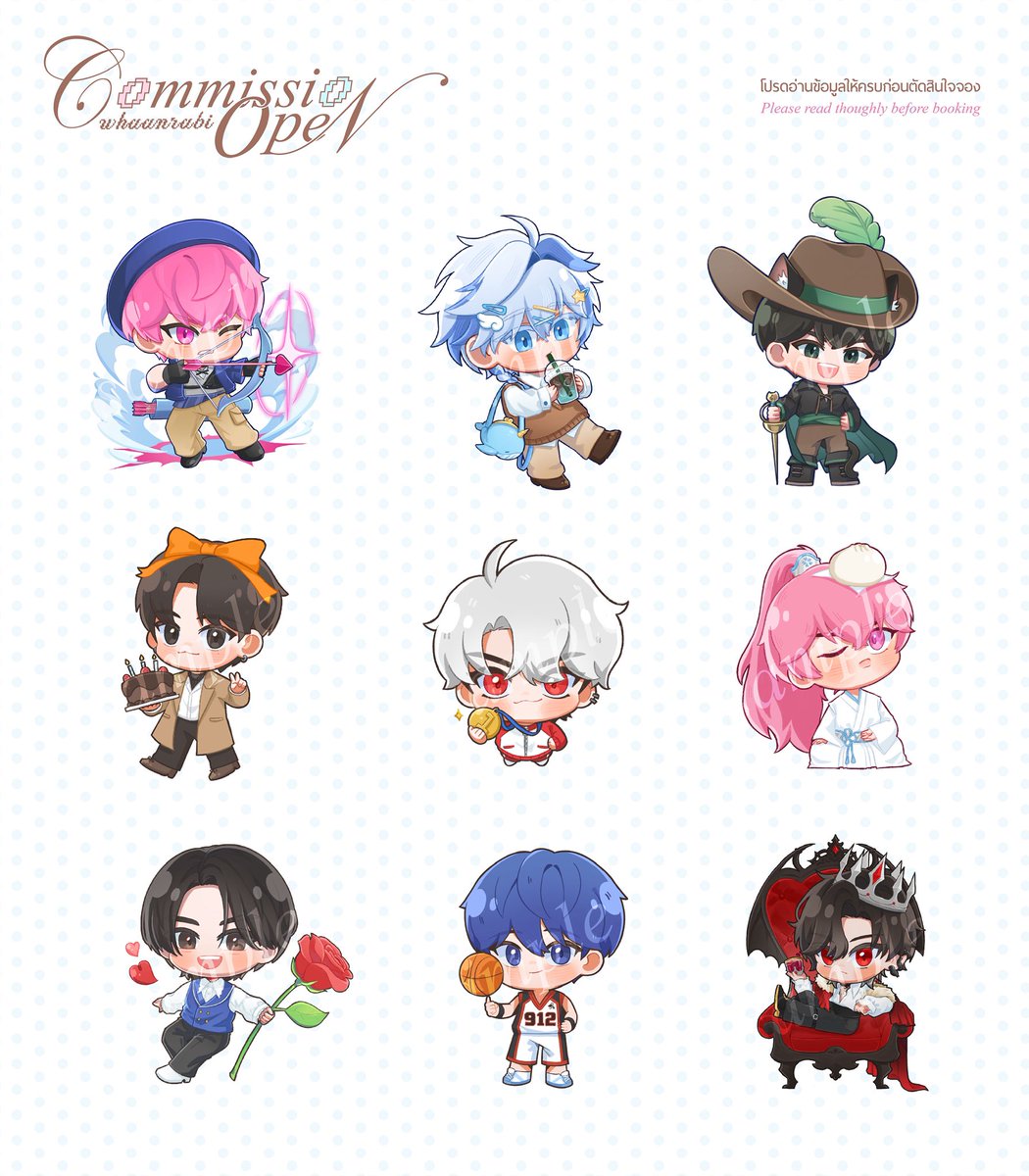 whaanrabi's tweet photo. [RT Appreciated]
✦ Commission Open ✦ 

- เปิดรับคิวคอมมิชชั่นรอบเดือนเมษายนค่า
- เริ่มงานในวันที่ 9 เม.ย. เป็นต้นไป

จองคิว/สอบถามทาง dm ได้เลยค่ะ📮

รายละเอียดและข้อตกลงเพิ่มเติม : https://t.co/5ZBOYTOxO7
#Commission #commissionTH #bluedreamcms https://t.co/ApIlDYnciW