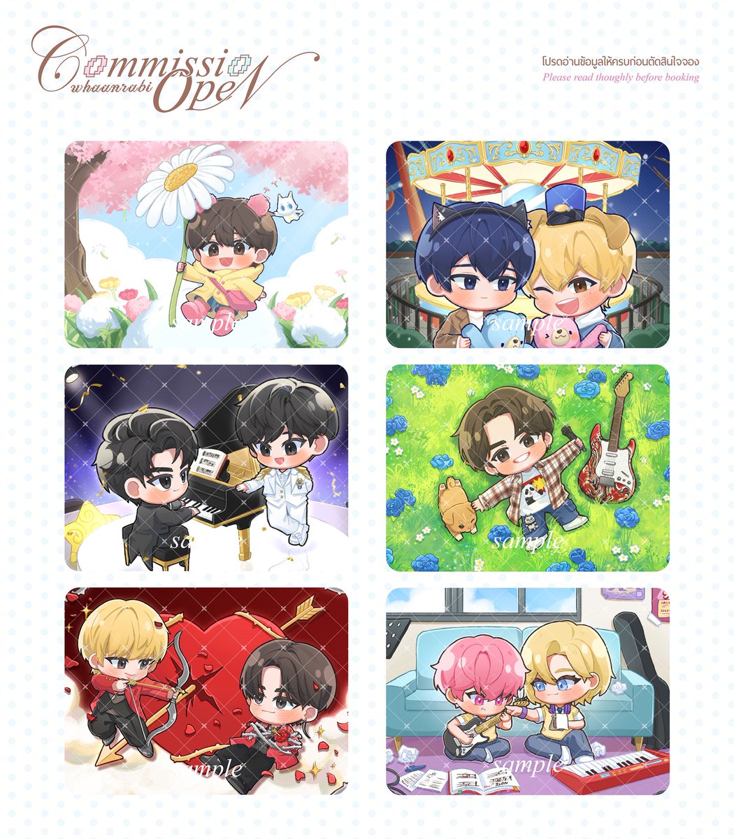 whaanrabi's tweet photo. [RT Appreciated]
✦ Commission Open ✦ 

- เปิดรับคิวคอมมิชชั่นรอบเดือนเมษายนค่า
- เริ่มงานในวันที่ 9 เม.ย. เป็นต้นไป

จองคิว/สอบถามทาง dm ได้เลยค่ะ📮

รายละเอียดและข้อตกลงเพิ่มเติม : https://t.co/5ZBOYTOxO7
#Commission #commissionTH #bluedreamcms https://t.co/ApIlDYnciW