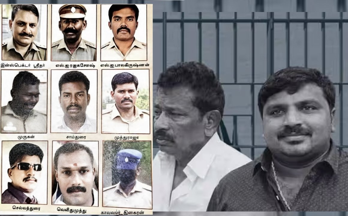A historic verdict in the Sathankulam custodial death case!

The Madurai District Court has sentenced all 9 convicted police officers, including Inspector Sridhar, to death.

Judge Muthukumaran classified the brutal, all night torture of the unarmed father and son as the "rarest