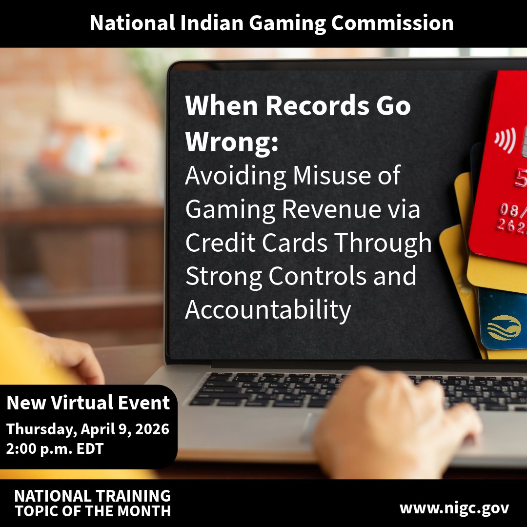 National Indian Gaming Commission tweet media
