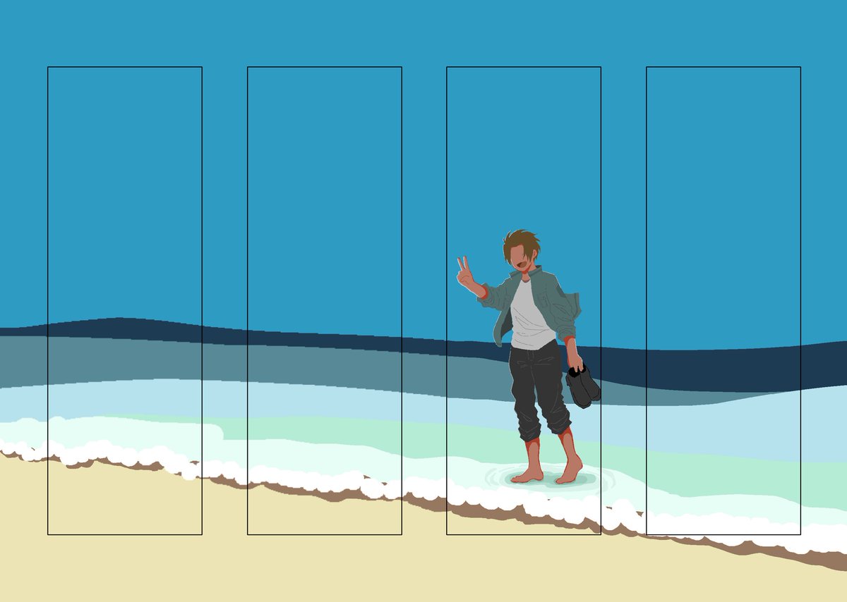 5/6 西2 マ19bにスペースいただきました！

新刊(オールキャラ・三門市の一行詩本)ある予定です🤟無配はこんな感じの4連クリア栞。光に透かすときれいなはず…！