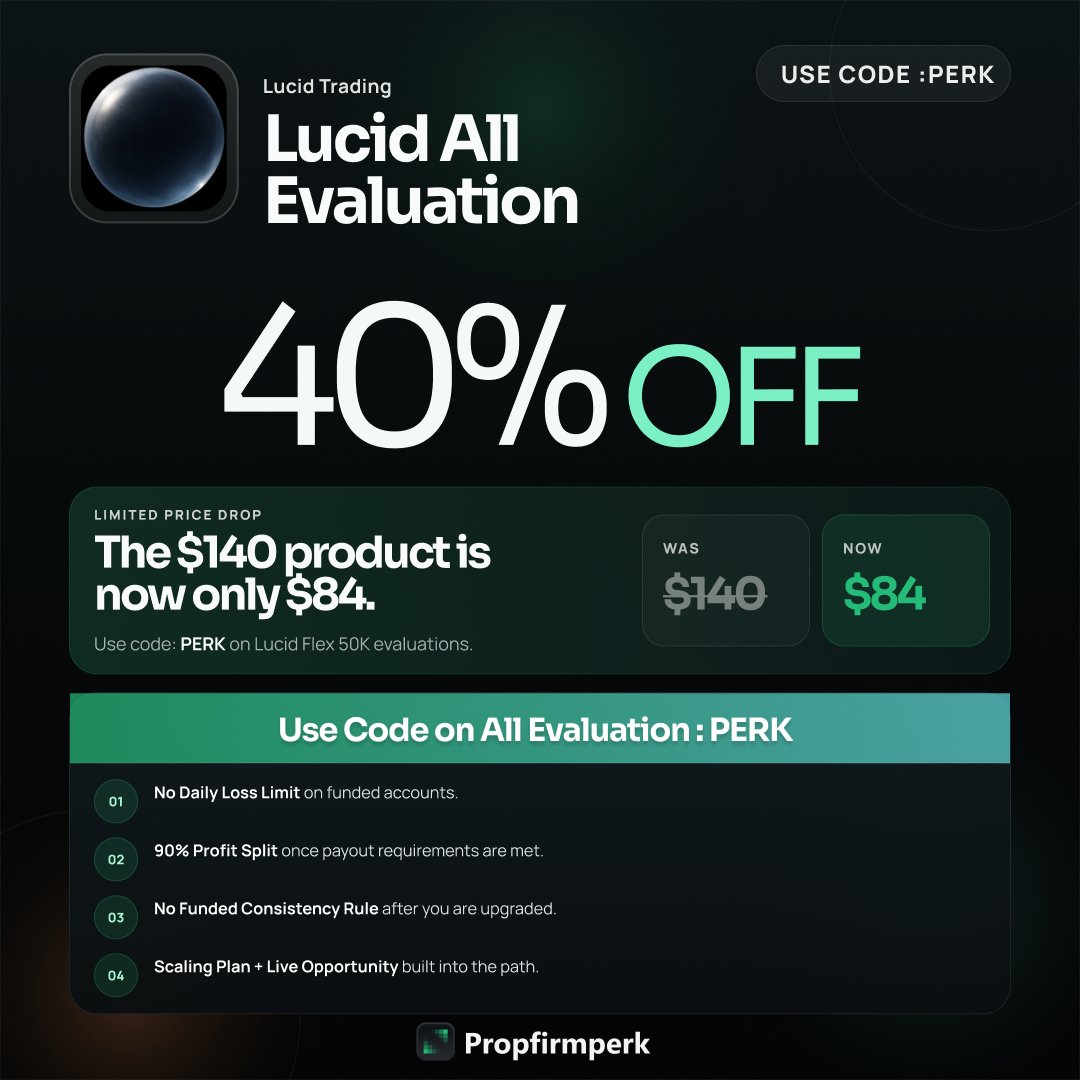 Prop Firm Perk tweet media