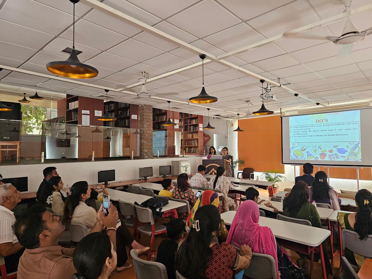 MMPSUdaipur's tweet photo. A Parent Orientation Programme was organised on April 4, 2026 at Maharana Mewar Public School to apprise parents of newly admitted students from Grades I to XI of the school’s ethos, functioning, faculty, and key highlights. https://t.co/zAbqaMcP1Y