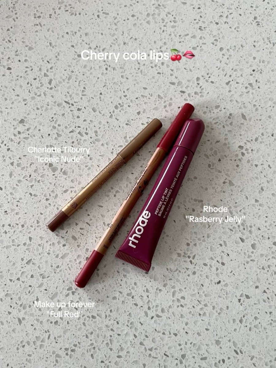 fairyprxncess's tweet photo. cherry lip combo https://t.co/Ghua3NAtwN