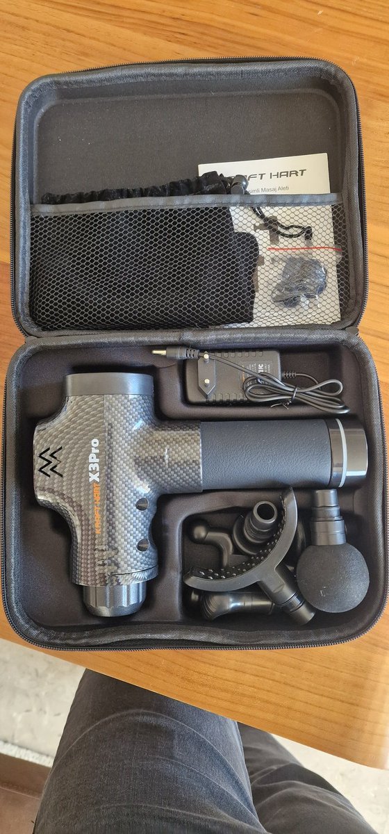 #Infotwit
Kimdir massage gun olishni oʻylab yurgan boʻlsa mana shu oʻzini puliga zoʻr ekan. $50ga siz 16mm amplituda, 1800/min tezlik va 24V li kuchli motordan iborat masajyorga ega boʻlasiz.