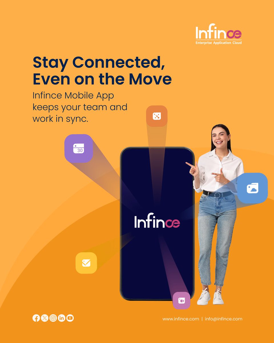 Keep work moving wherever you are with the Infince Mobile App.
Access tasks, files, updates, and team communication on the go, stay aligned in real time, and never miss important work.

 infince.com
#Infince #MobileApp #WorkOnTheGo #TeamCollaboration #ProductivityApps