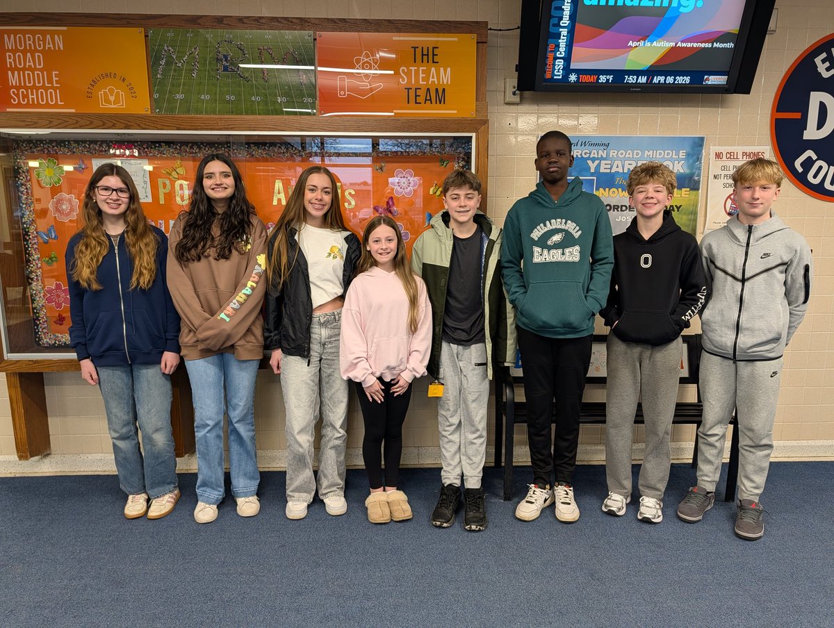 MHWhiteMRM's tweet photo. STEAM students are heading off to CHM and LMS today share their great experiences on the STEAM Program! #Roadshow @LCSDOfficial @LCSDSTEAMatMRM https://t.co/xI8UJ7EMJ6