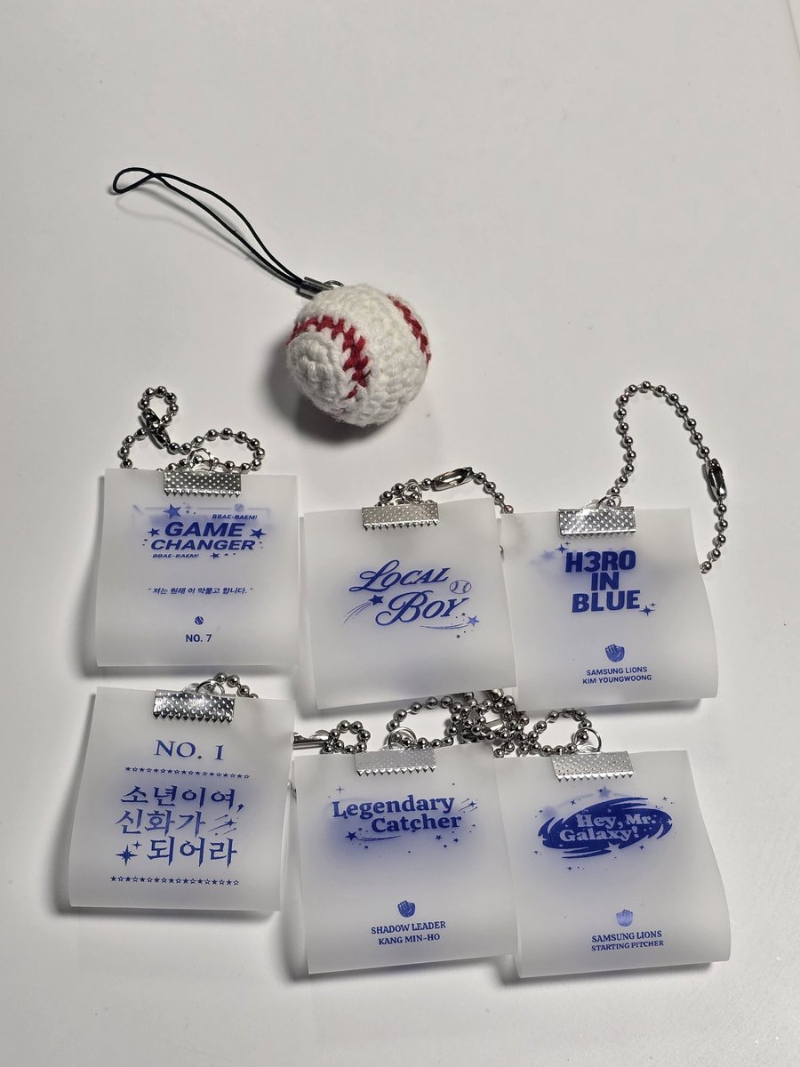 ⚾️💙 삼성라이온즈 라벨키링 💙⚾️

#RT 추첨을 통해 원하시는 키링 보내드립니다👍

➡️ (강민호,원태인,이재현,김영웅,이호성,배찬승) 선수
➡️witchform.com/deposit_form/1…