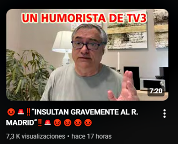 De los insultos a Lamine en el Metropolitano ni rastro.

Os dejo el enlace para que lo pongáis en su sitio en los comentarios (a mí me tiene bloq)
youtube.com/watch?v=rUbRqf…