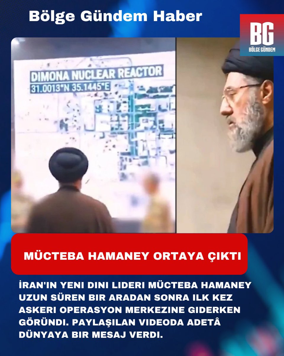 bolgegundem's tweet image. Mücteba Hamaney ortaya çıktı 
bolgegundem.com.tr/mucteba-hamane…

#iran #DiniLider #hamaney #keşfetteyiz