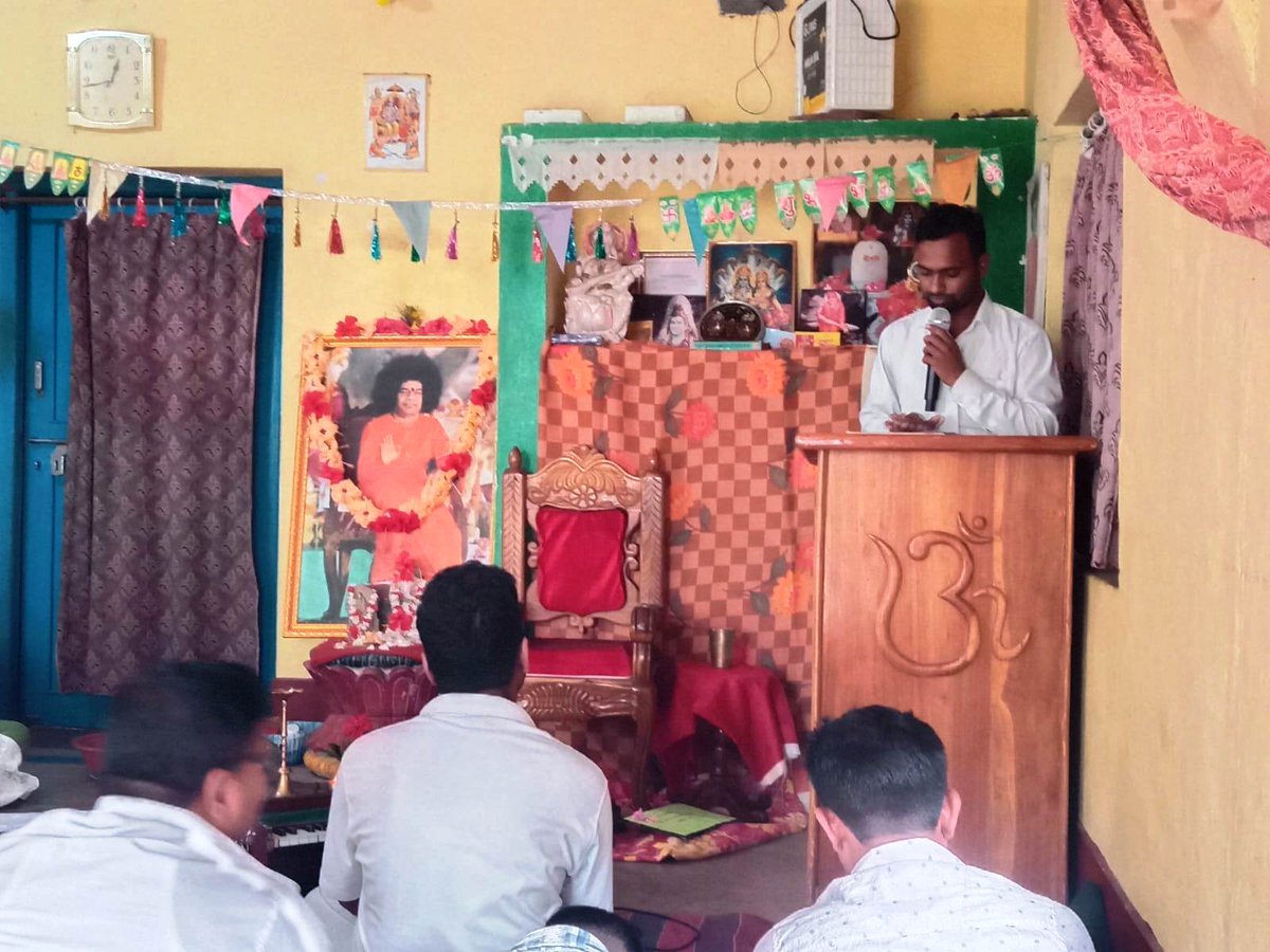 sathyasaiodisha's tweet photo. Loving Sairam..
With the Blessings of Bhagawan Sri Sathya Sai Baba,a Samithi-Level Sadhana Shibir was conducted on 05.04.2026 from 9:00 AM to 2:00 PM at the Samithi Hall, Jarasingha, by Jarasingha Samithi under District Balangir.
#SamithiLevel
#SadhanaShibir
#Balangir
-Media Team https://t.co/JEr9XPtcju