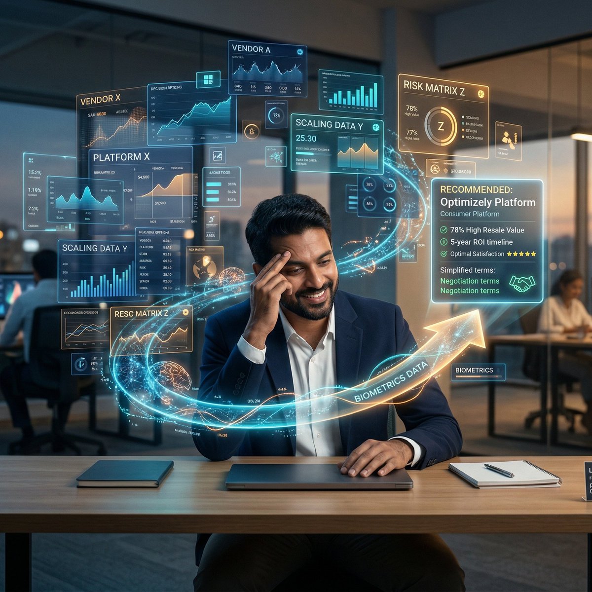 ZeroCompMarket's tweet image. Decision fatigue is the silent conversion killer. 

Neuromarketing biometrics + agentic AI now create hyper-personalized decision paths that feel effortless.

Decision making 2026 is faster, smarter, and human-centered. #DecisionMaking #AEO2026
