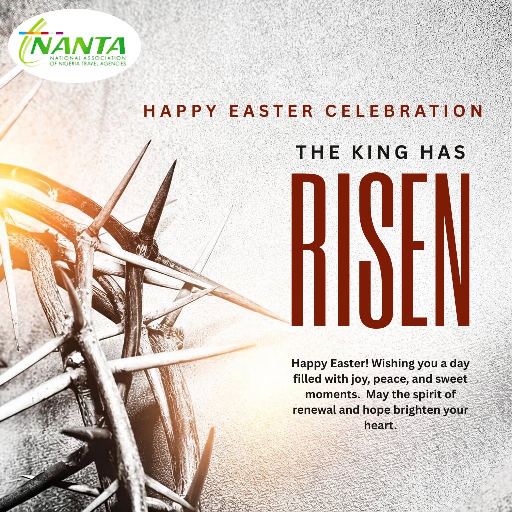 He is Risen!!

May the spirit of Easter bring Hope,

Love and Joyful living.

#nanta
#nigeria