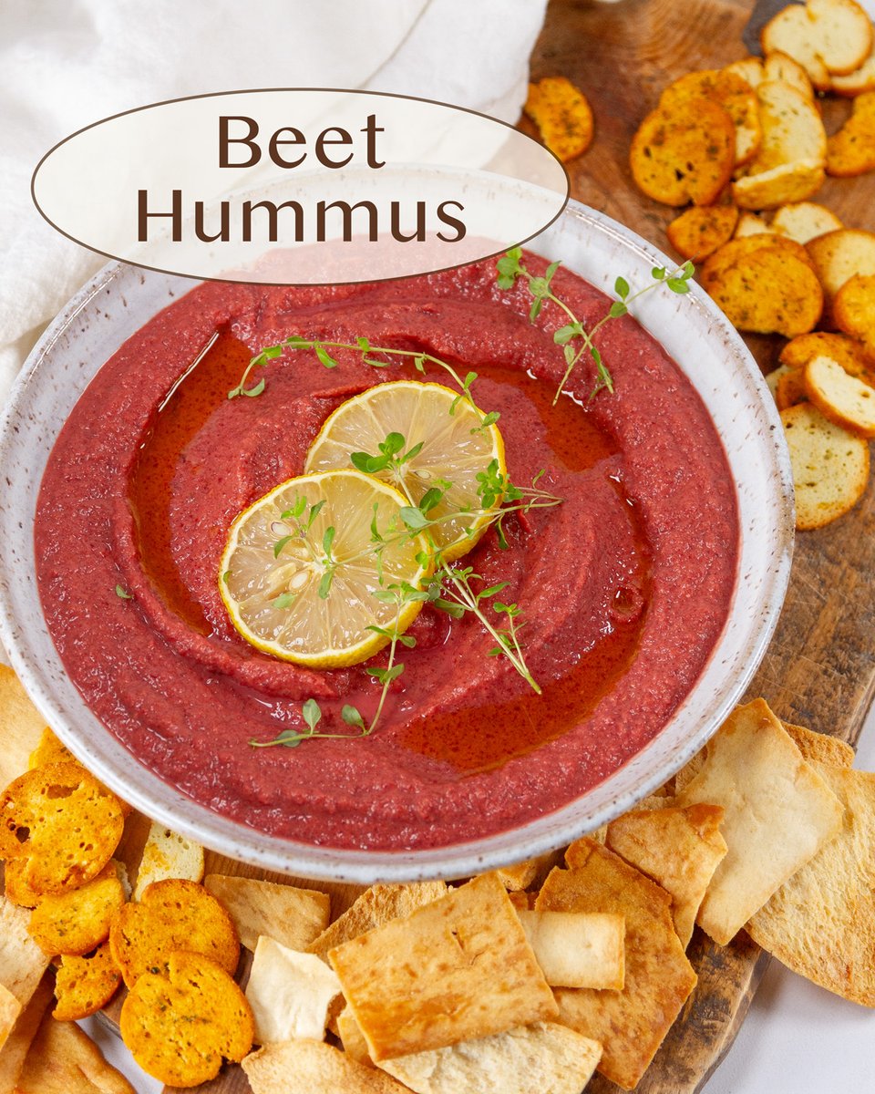 LifeCurrentsDeb's tweet photo. Beet Hummus https://t.co/iuE43wuzSd https://t.co/B2Keavu7Kc