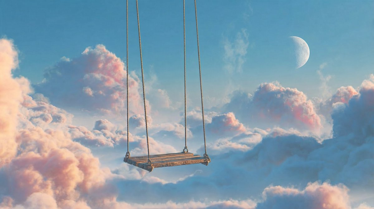 trendyvers's tweet image. Would you swing here??🎡😃 
#Aesthetic #Fantasy
