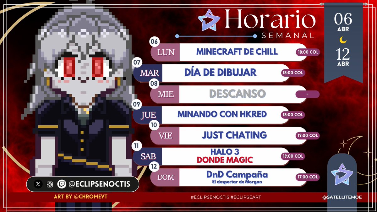 Eclipse Noctis | 🌑 🌟【Satellite】 tweet media