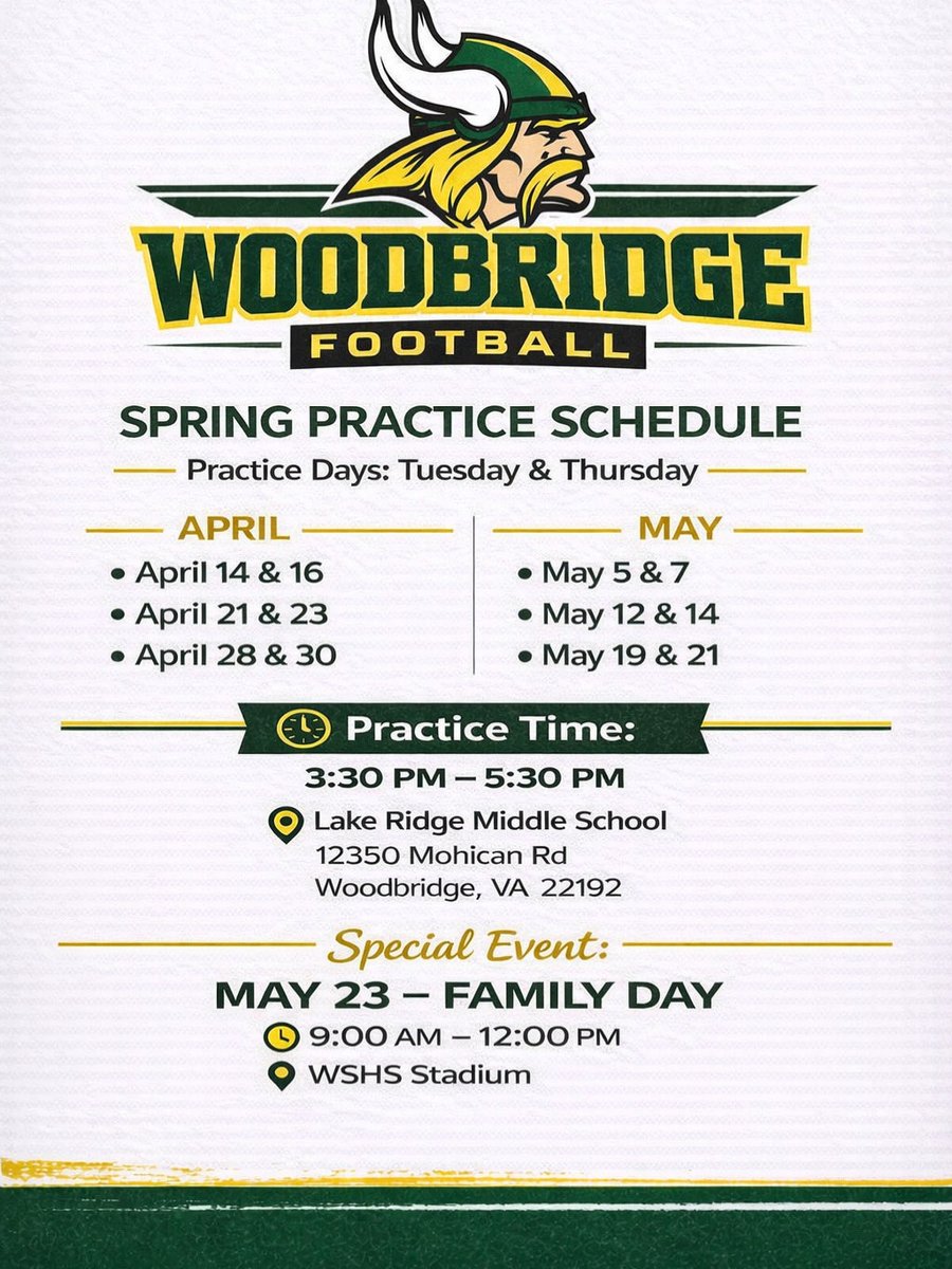 Woodbridge Vikings Football tweet media