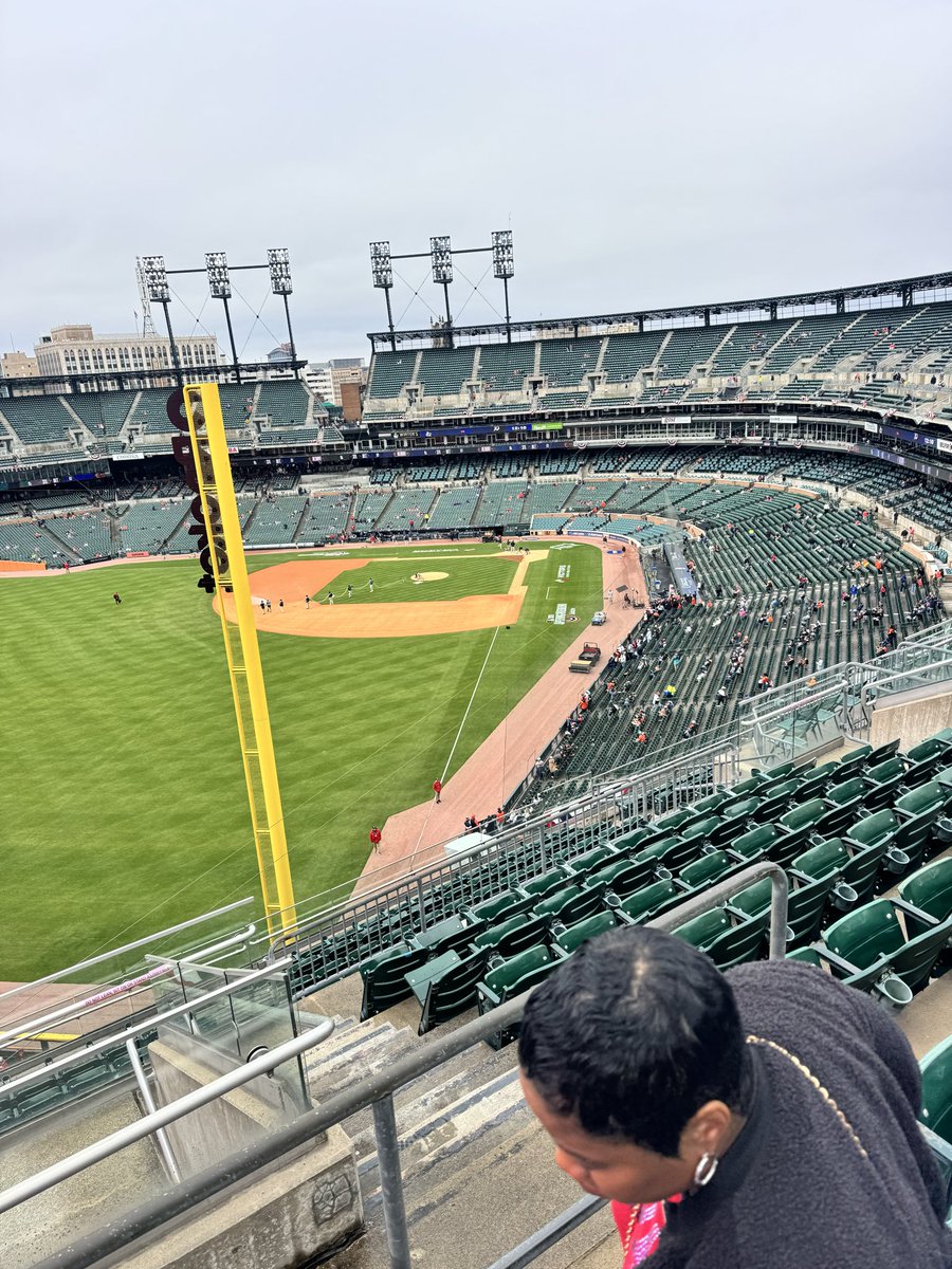 kevin4932's tweet photo. Saturday Tigers game was great……..#DetroitTigers https://t.co/SUO9Q0fpiQ