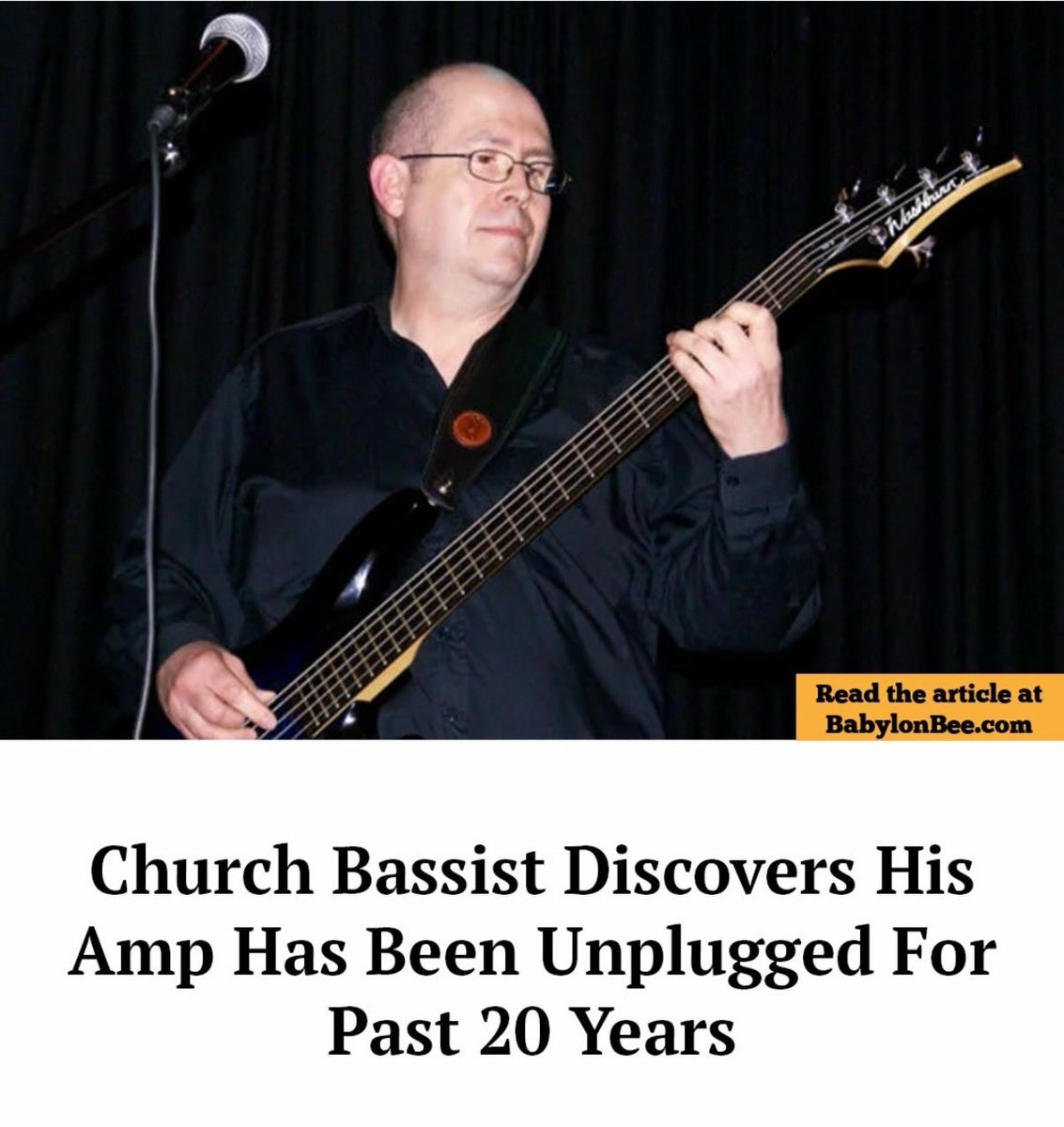 CriteriaMiami's tweet image. #memonday

Don’t tell the bass player 
.
.
.
#worshipmusic #bass #bassist
rp@thebabylonbee