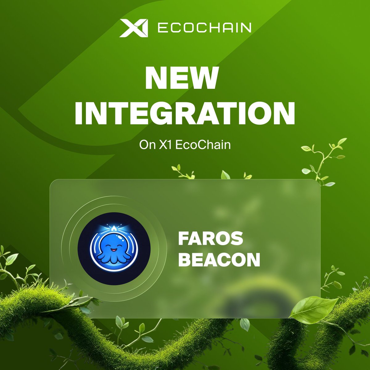 X1 EcoChain tweet media