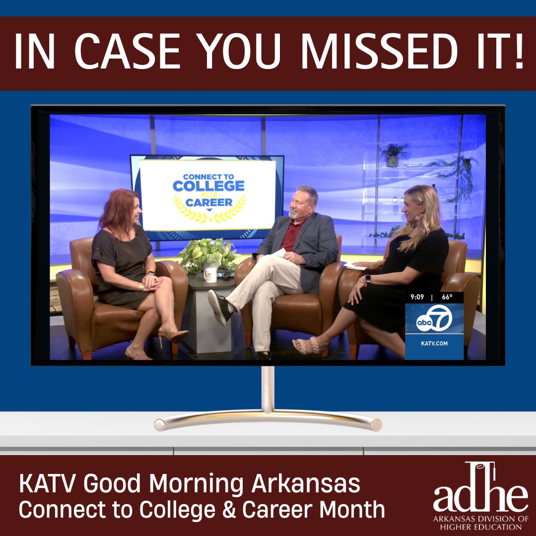 Arkansas Division of Higher Education tweet media