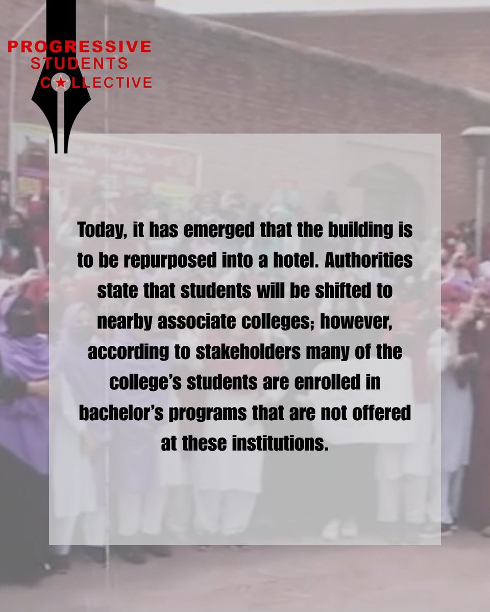 Progressive Students’ Collective tweet media