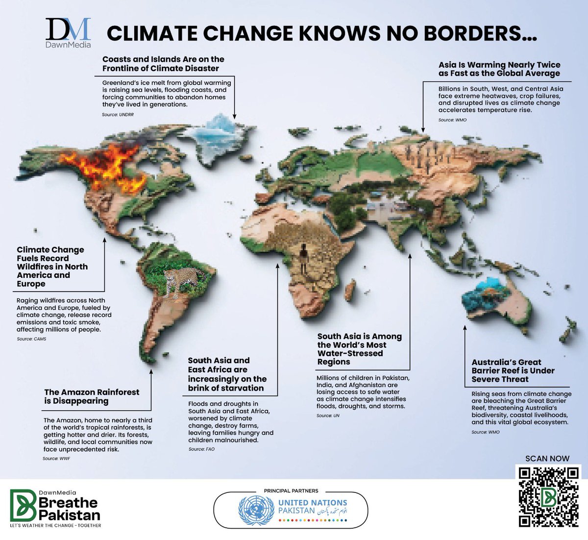 UNinPak's tweet image. 🟢 On 22 &amp;amp; 23 April, the @UN is joining forces with #DawnMedia for the second edition of the #BreathePakistan conference at Islamabad’s Jinnah Convention Centre. 🌱🌿🌲🌊

#ClimateChange #ClimateAction
#LetsWeatherTheChangeTogether