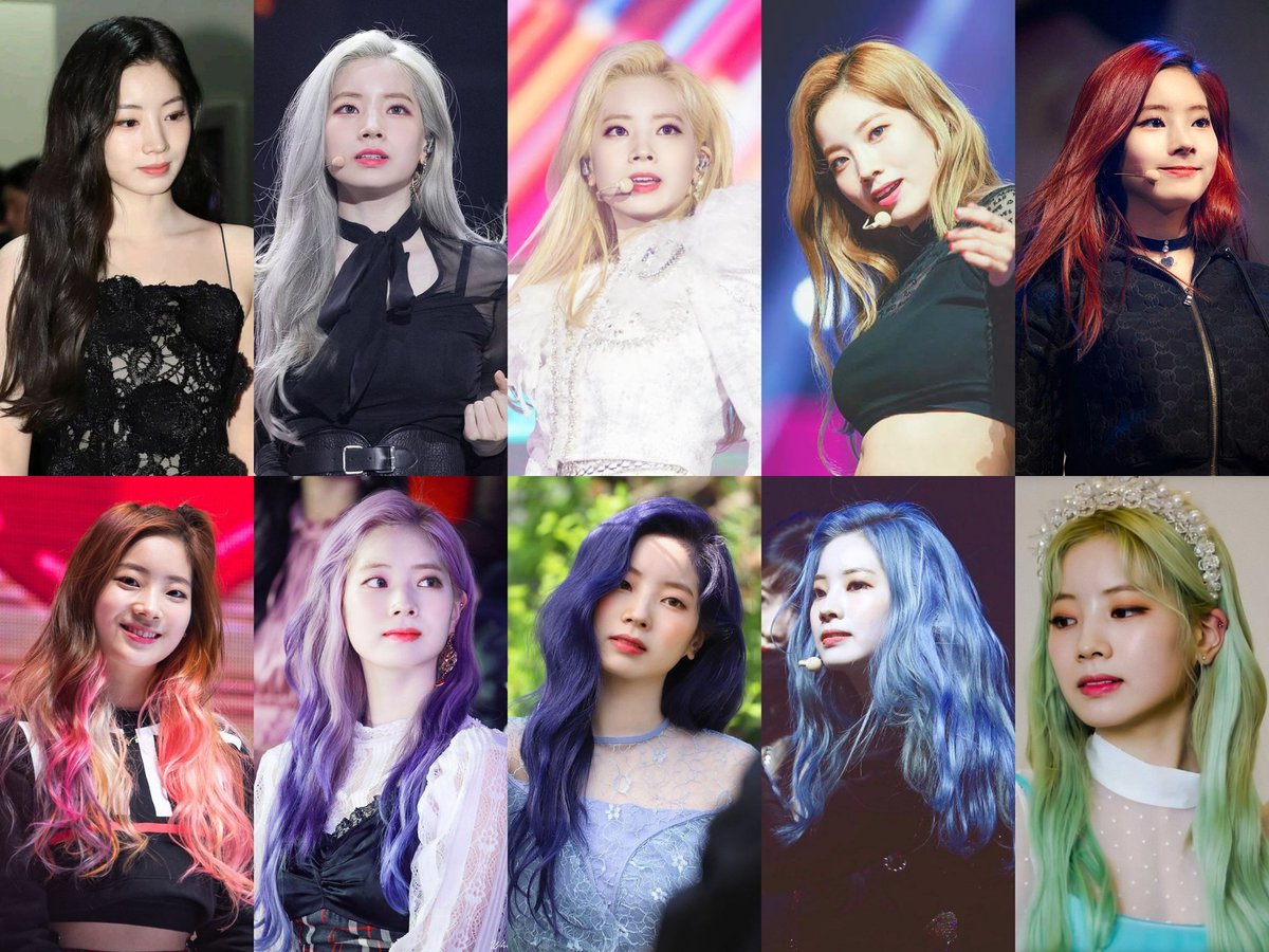 Who in K-pop has owned XX color hair?
Let me tell you, Kim Dahyun own every hair color