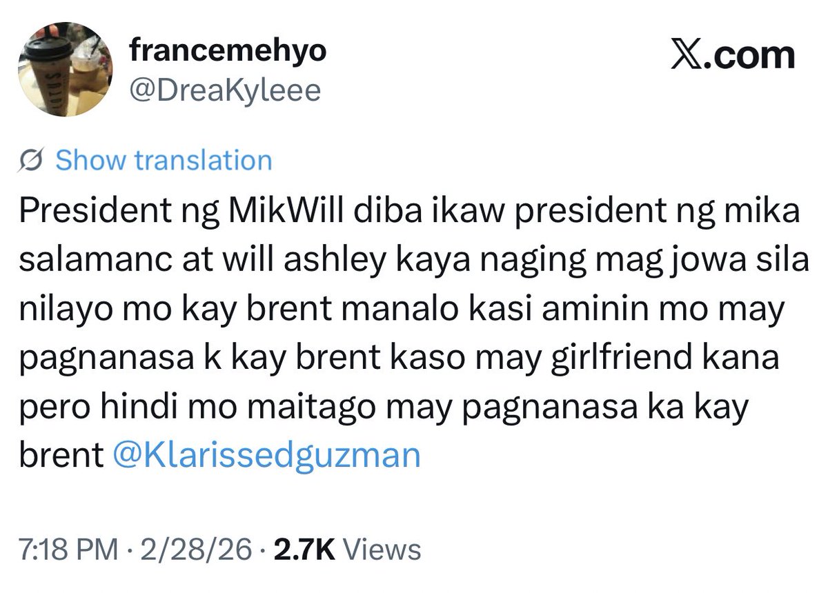 xxthreadss's tweet photo. syempre sasabihin niyong wala kasi biglang "hindi menties yan" kapag naghate na. na para bang hindi flinoflood si esnyr at klang ng ganyan lagi kahit sa ig story. isang example lang yan. https://t.co/6I3XJsaSh4