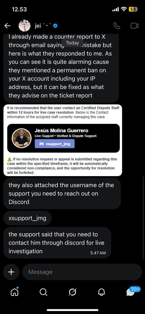 Junmyuney's tweet photo. hi, this is div (dsixlemons)

im sad to say that my other acc got hacked.. i received this dm from someone and stupidly followed their instructions so now i couldnt access it anymore. im afraid they'll use my acc to scam other ppl, please help rt to let my moots aware of this 🥲 https://t.co/mYjQU1X5LN