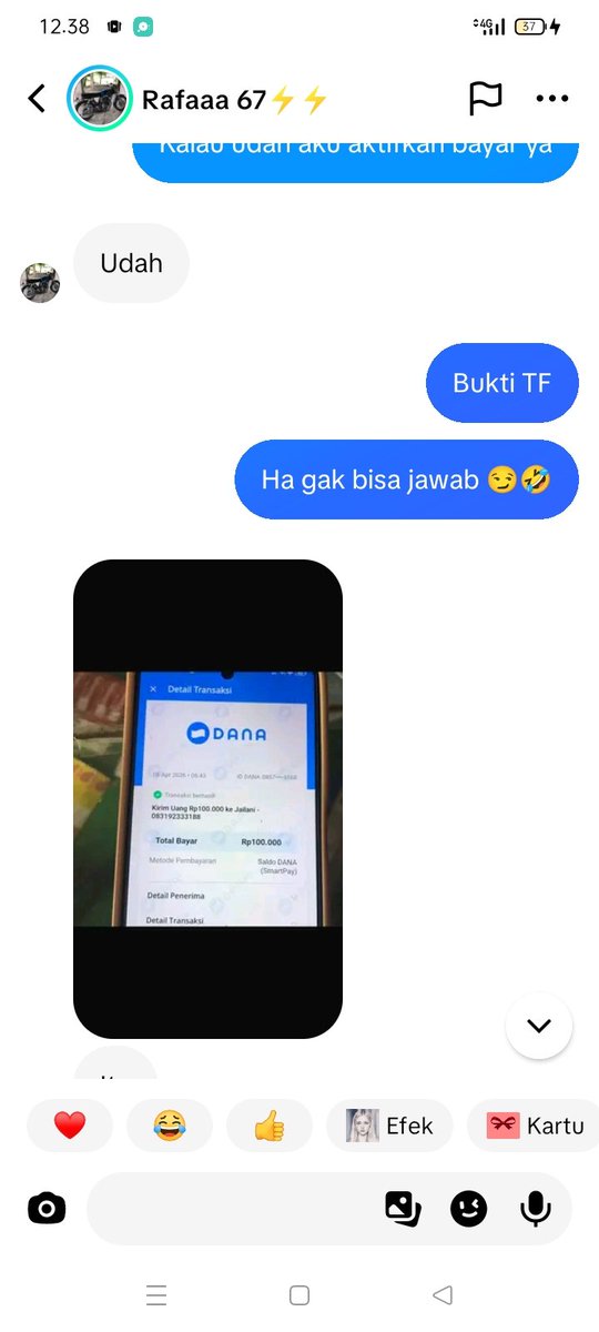 rara1867276's tweet image. TOLONG VIRAL KAN PELAKU PELECEHAN OTAK MESUM RENCANA MEMAKSA MEMINTA MINTA VC BUGIL KE WANITA DI BAWAH UMUR
nama: rafaardinata
No WA:+62 878-5062-7972
#tiktokviral #poldametrojaya #detikcom #indonesiareadytogetrude