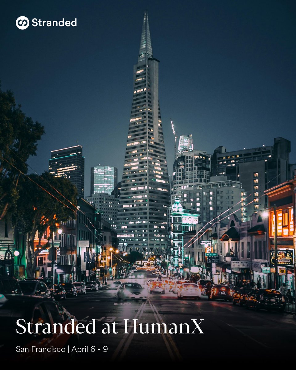 strandedme's tweet photo. We’ll be at @HumanXCo this week, spending time with the leaders, builders and investors shaping what’s next across AI, marketing, and technology.

The way people search, evaluate, and choose is changing quickly—and staying close to that shift matters. #humanx https://t.co/0rWs1iBjLy