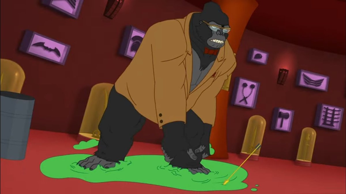 lanajhonpual's tweet photo. Okay, love the idea of Grodd becoming vice principal in this version #DCSuperHeroGirls #dcshg https://t.co/YfRynjNiii
