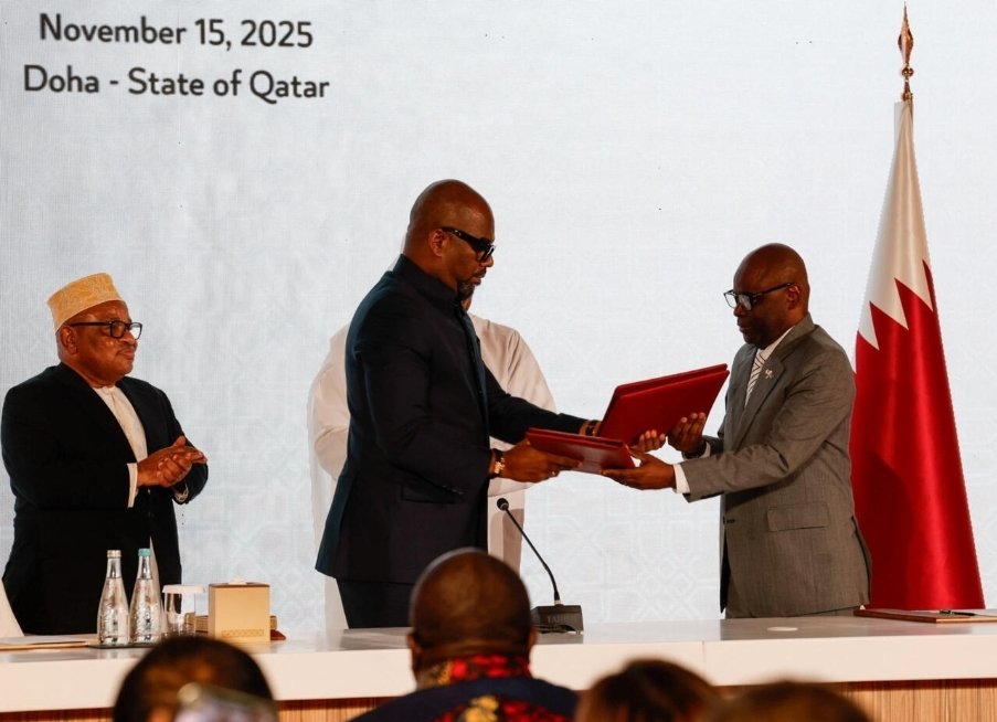 Ir_Pataoli's tweet photo. Les délégations du gouvernement de la République démocratique du Congo et de l’AFC/M23 se réuniront le lundi 13 avril 2026 en @Suisse afin de poursuivre les pourparlers engagés à @Doha, au @Qatar.

Ce nouveau cycle de discussions intervient dans un contexte marqué par la volonté affichée de l’AFC/M23 de privilégier une solution politique durable à la crise sécuritaire dans l’Est du pays.

Ce mouvement, qui se positionne comme un acteur incontournable dans la recherche de la stabilité régionale, entend faire valoir ses revendications dans un cadre de dialogue constructif.

Les États-Unis, qui suivront de près ces échanges, réitèrent leur engagement en faveur d’un règlement pacifique et inclusif du conflit dans l’Est de la République démocratique du Congo.@CNangaa @Alliance_RDC @BNgwi @KatintimaN @lusakuenoc @CENCO__RDC @TataCardinal @realDonaldTrump @DSESANGA @WilliamsRuto @KagutaMuseveni @LawrenceKanyuka @bbisimwa @Masboulos @StateDept @_AfricanUnion @MofaQatar_AR @PaulKagame @bembajp @TazamaRDC_Infos @michelmokaria @FifiMasukaSaini @radiookapi @Com_mediasRDC