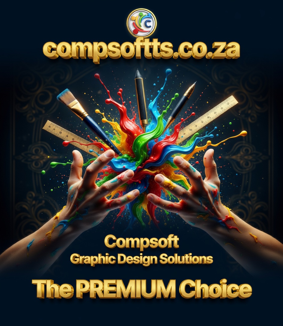 compsoftts's tweet photo. "Your brand deserves to stand out. We make it happen. π¨π₯ Compsoft Graphic Design β where creativity meets excellence. π https://t.co/ZfHxj9LIam" #CompsoftSolutions #GraphicDesign #BrandDesign #SouthAfrica #DurbanBusiness #PremiumChoice #CreativeAfrica #DesignMatters https://t.co/VsN5G2XewA