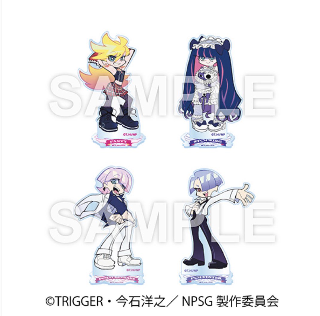 Merch of New PANTY & STOCKING with GARTERBELT tweet media