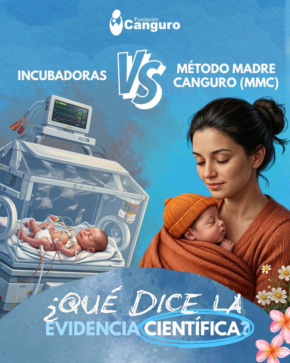 FundCanguro's tweet photo. ¿Sabías que el pecho de una madre puede funcionar mejor que la tecnología más avanzada?

Durante años, la incubadora ha sido el estándar de oro, pero la ciencia hoy es clara: para un bebé prematuro y/o de bajo peso al nacer, el Método Madre Canguro (MMC) es clave. 👇 https://t.co/pLsHeeFev2