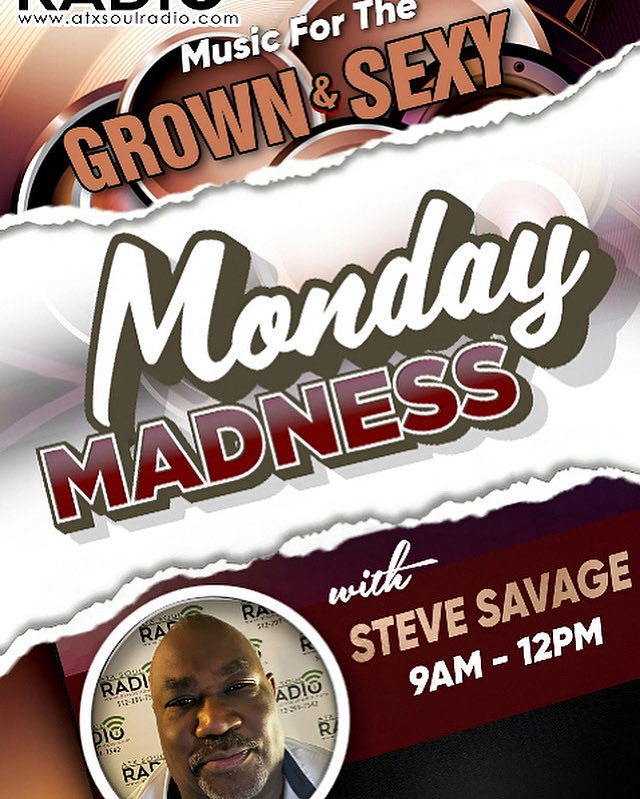 atxsoulradio.com

Good Morning 🌞! It’s funny how too much rest makes you tired! I had a lazy day yesterday but tired today! But already in the studio get ready to Jam for you from 9am until 12pm Central! Have a great musical 🎶 day!