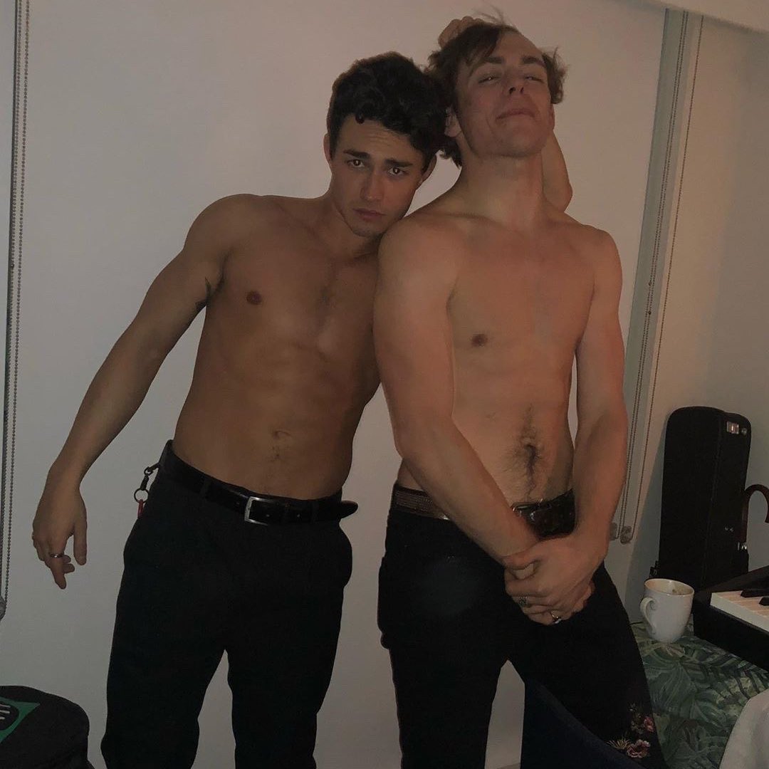 NaughtyKp's tweet photo. Gavin Leatherwood and Ross Lynch being sus https://t.co/tndwlUn2bY