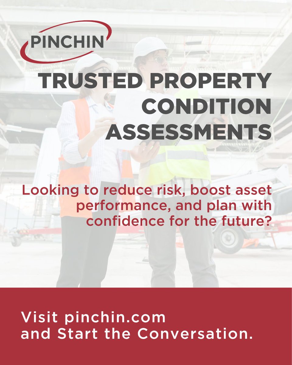Our team delivers ASTM E2018-24 compliant Property Condition Assessments with detailed, high‑standard reports backed by experienced inspectors and engineers. Ready for reliable evaluations? 
Contact us today pinchin.com/contact-us-form
Learn more at pinchin.com/services/due-d…