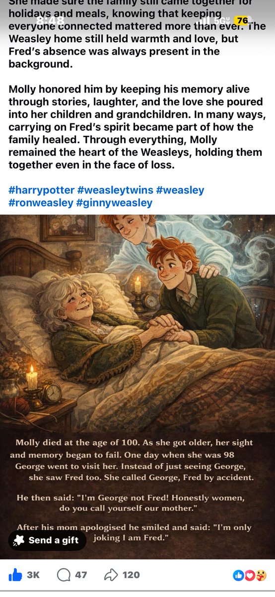 Molly Weasley tweet media