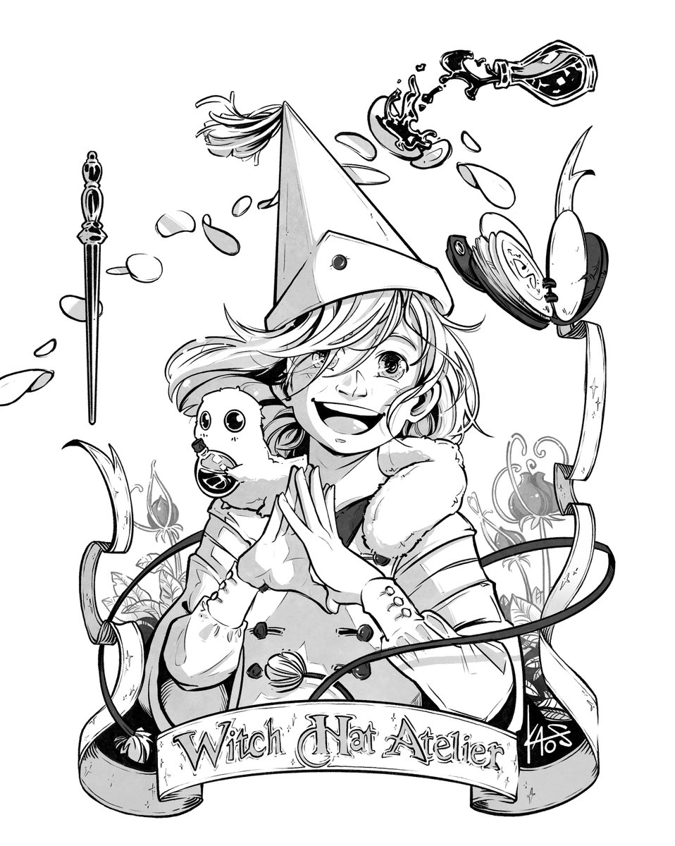 feliz día de estreno de #AtelierOfWitchHat poR FINNNNN TANTOS AÑOS ESPERANDO ESTE MOMENTO