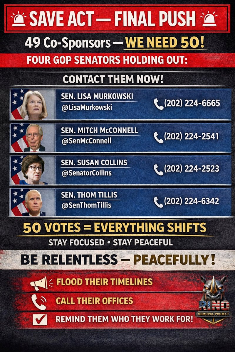 RINO Removal Project tweet media