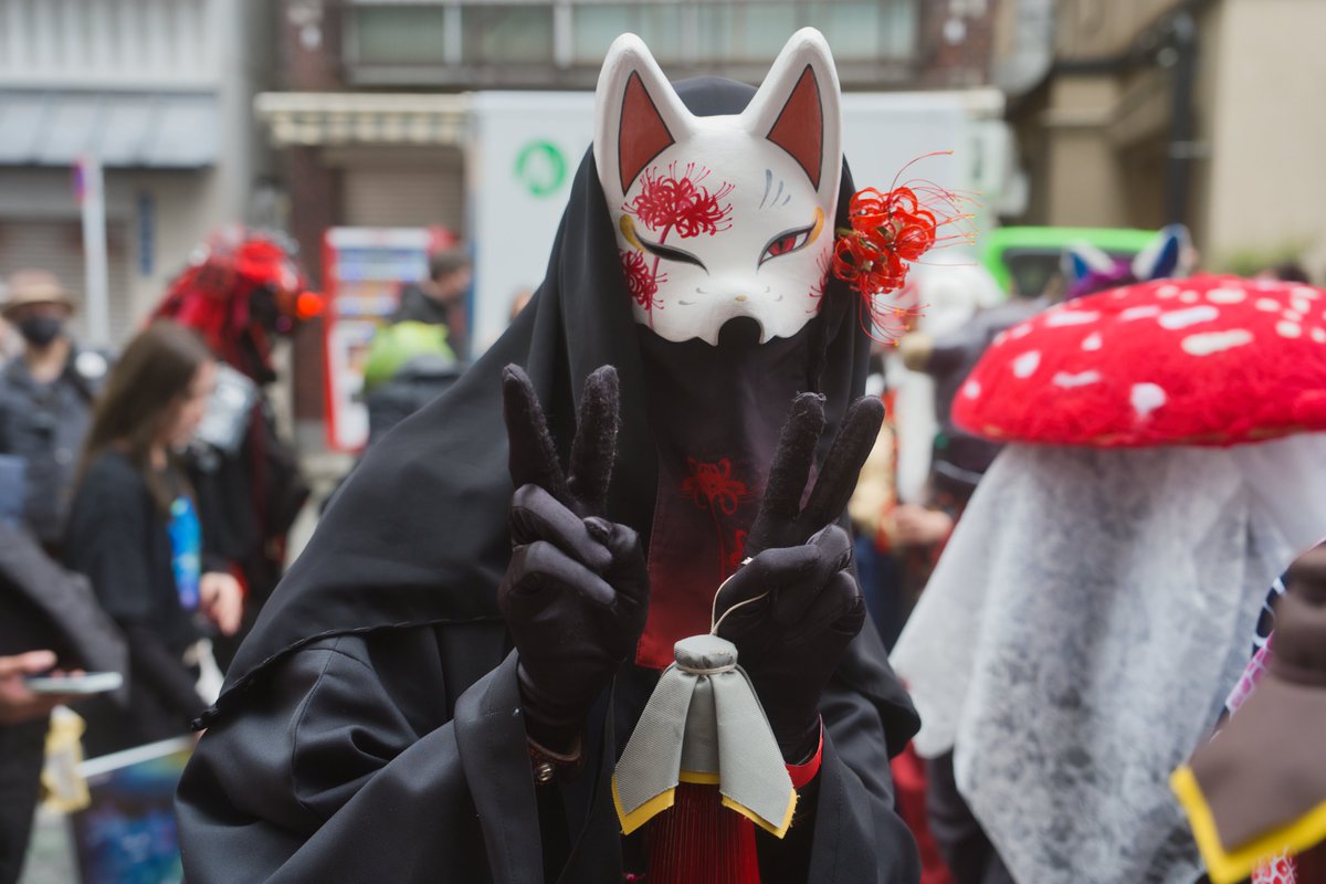 はい。カワイイ！
<a href="/asutaclothes/">@asutaclothes</a> 様
#浅草百鬼夜行パレード