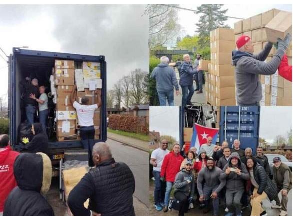 #ANAPCuba Desde Bélgica, el Proyecto Humanitario Cuba Soberana envió un nuevo contenedor con ayuda para el sector de la salud.
¡Gracias!
#CubaNoEstáSola