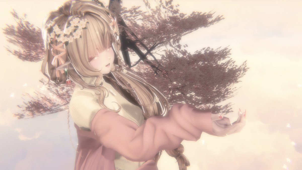VRC_SakuYuki's tweet photo. 春らしくー!🌸✨
#MitoKumo
#PoteLab
#Shinano3D https://t.co/j4Qivu5dOE